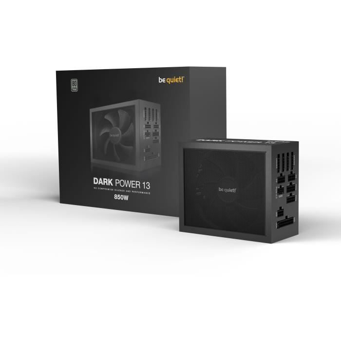 Alimentation PC - BE QUIET! - Dark Power 13 - 850 W - 80 PLUS Titanium - ATX 3.0