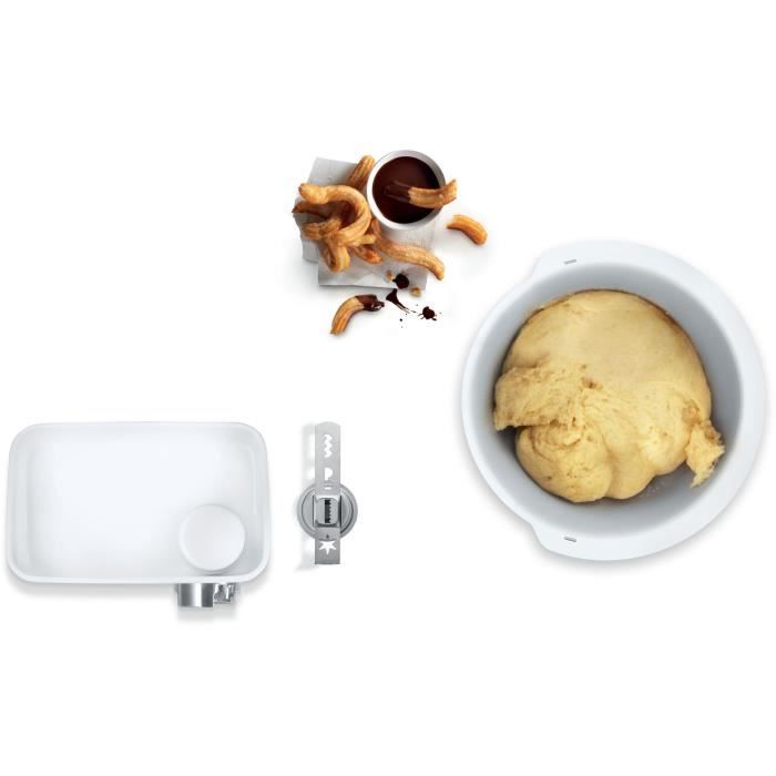 Accessoires Baking Sensation - BOSCH - MUZ5BS1 - Hachoir a viande - Grille 5 mm - Accessoire biscuit 4 formes - Bol  3,9 L