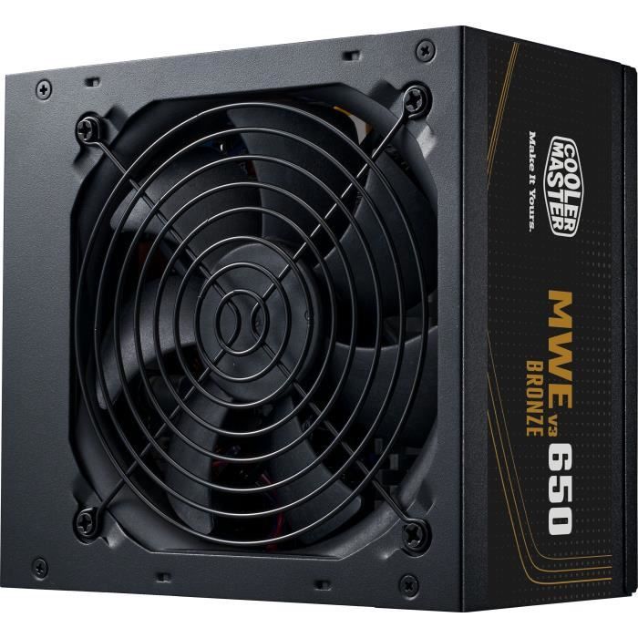 Alimentation PC - COOLER MASTER - MPE-6501-ACABW-BEU - MWE 650W V2 - 80+ BRONZE - 650 W