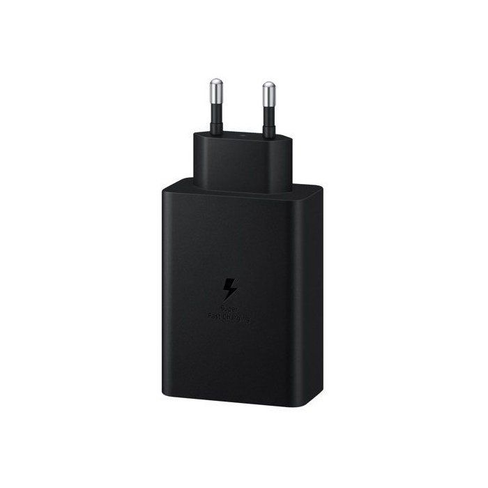 Adaptateur secteur Trio 65W - 2 x USB-C - 1 x USB-A - Noir - sans câble
